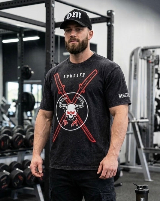 TRAIN INSANE OR REMAIN THE SAME OVER SIZE TEE